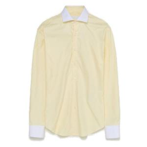 25 FW 프라다 롱슬리브 코튼 투톤 버튼업 셔츠 UCN572SOOO15MZ