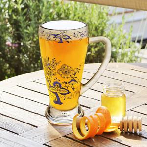 쯔비벨무스터 바바리안비어 맥주잔 대형 500cc 1p