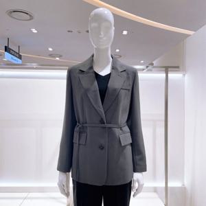 [비지트인뉴욕] 싱글 벨티드 슬릿 자켓 VA9JK03