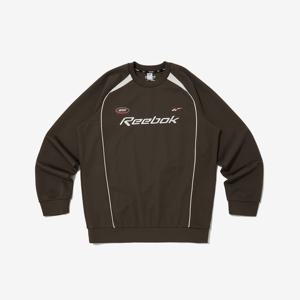 [리복]프리미어 트랙 남여공용 맨투맨 - 브라운 RETS5FM20W2