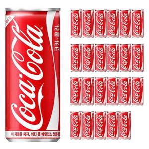코카콜라 업소용 슬릭 245ml x 24캔