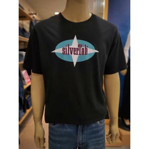 [리바이스]MARIO리바이스 남여공용 실버탭 반팔티셔츠 블랙(16143-614)