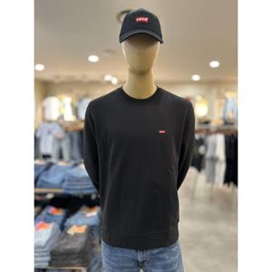 [리바이스]MARIO리바이스 남녀공용 스몰로고 기모 맨투맨티셔츠 (342570008)