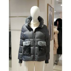 [에꼴드파리]MARIO렉스 하이넥 다운 점퍼 M84RB3ZWDDM84Z