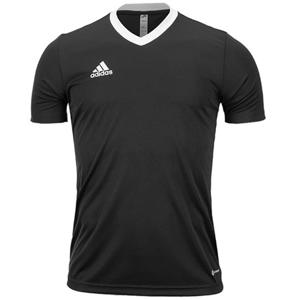 아디다스 엔트라다 22 축구 저지 스포츠 반팔티 S/S 검정 HE1573