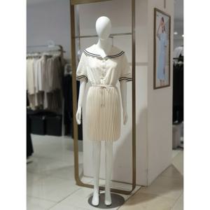 [에꼴드파리]MARIO세일러 카라 주름 원피스 M34RB36WOCM34Z