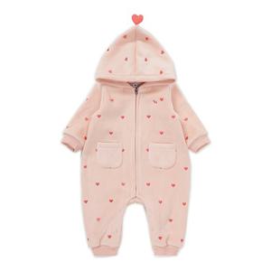 블루독베이비 10 25FW겨울 (PK)하트자수 골벨로아 우주복 (45C13600020)