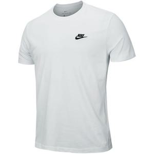 나이키 AS NSW 클럽 티 S/S 남자 스포츠 반팔 면티셔츠 기본티 백색 4999101