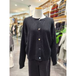 [플라스틱아일랜드]MARIO플라스틱아일랜드  포인트단추 라운드가디건 PQ7XD007