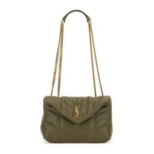 생로랑 양가죽 퀼티드 퍼프 체인 숄더 백 759337 1EL073798