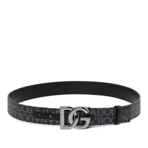 돌체앤가바나 모노그램 패턴 어드저스터블 벨트 BC4644 AJ7058B