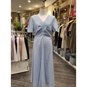 [플라스틱아일랜드]MARIO브이넥셔링 원피스 PR2WO901