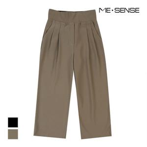 [미센스]MARIO밴딩 이중핀턱 와이드팬츠_MB2ZSLM306Z