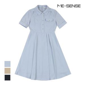 [미센스]MARIO포켓디자인 반팔 카라원피스_MB34OPP114A