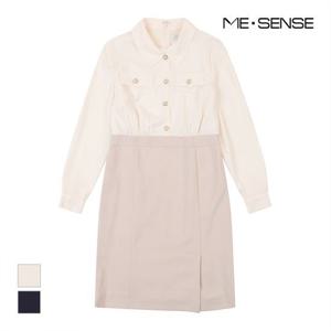 [미센스]MARIO카라 벨티드 원피스_MB22OPM101A