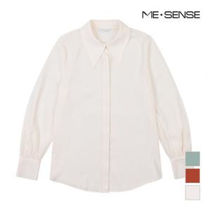 [미센스]MARIO히든버튼 카라블라우스_MB19BLP108Z