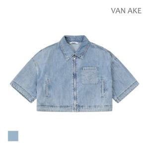 [반에이크]MARIO루즈핏 반팔데님자켓_VB34DJU203Z