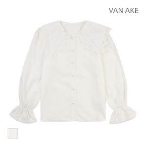 [반에이크]MARIO빅레이스 카라 블라우스_VB34BLQ302Z