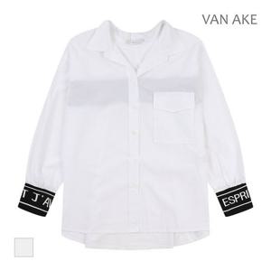 [반에이크]MARIO소매배색 오버핏 셔츠_VB35BLQ302Z