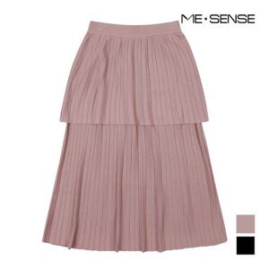 [미센스]MARIO플리츠 캉캉 니트스커트_MB19KSMD03Z