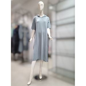 [씨]MARIOSI후드 언발 롱 니트 원피스SGOCG0939