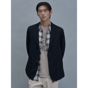 [Shift.G] Wool Linen Editor SetUp Jacket - Black (GS5811ED15)