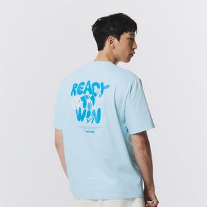 빅터 배드민턴의류 SILENT MESSAGE 남녀공용 오버핏 티셔츠 (VT25CTO203U)