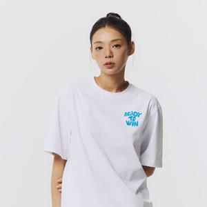 빅터 배드민턴의류 SILENT MESSAGE 남녀공용 오버핏 티셔츠 (VT25CTO202U)