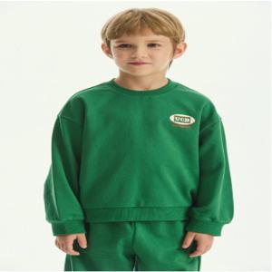 [베네통 키즈] 스트릿맨투맨QAMT01541GN