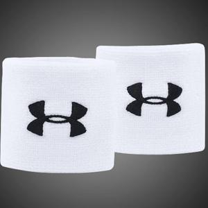[언더아머]언더아머 야구 베이스볼 손목밴드 [흰] 1276991100WT