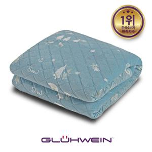 글루바인 전자파안심 타이머 물세탁 전기요 1800D 극세사 더블