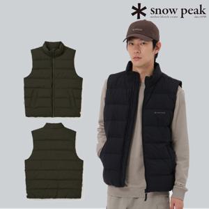 스노우피크 S25WMGDV40 랜드에어 스탠드넥 경량 다운 베스트