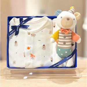 압소바 HK(아기내의선물) 팥팥내의 애착딸랑이세트(25FW신상품) (A2D10390D)