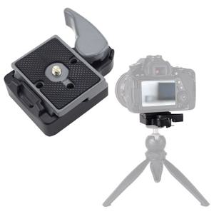 DSLR 삼각대 헤드 퀵 릴리즈 플레이트 브라켓 스탠드 홀더 거치대