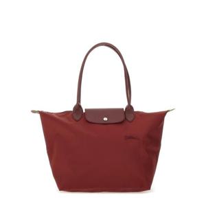 롱샴 여성 버건디 쇼퍼백 1899_919P98