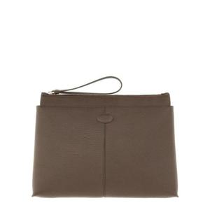 토즈 남성 브라운 클러치 XBMDBSN0300_WSSS611