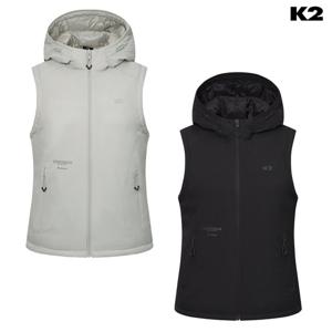 K2 여성 KWU25 614 후드일체형 AIRDIVE 패딩 베스트W - KWU25614-GS