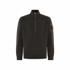 스톤아일랜드 와펜 하프 집업 맨투맨 리드 그레이 남성 K2S15 6100068 S0A20 V0062