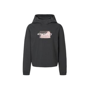 디스커버리 25F W 가을 여성 아웃도어 그래픽 후드티 DWHD42054DGS