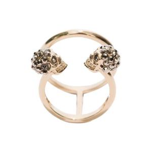 알렉산더맥퀸 여성 메탈릭 반지 553656_J160K7286