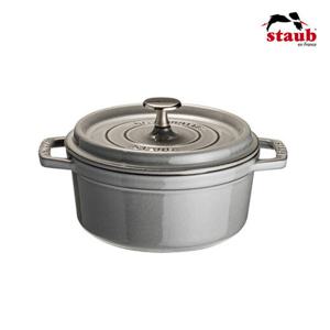 [스타우브] 꼬꼬떼 원형냄비 18CM 그레이