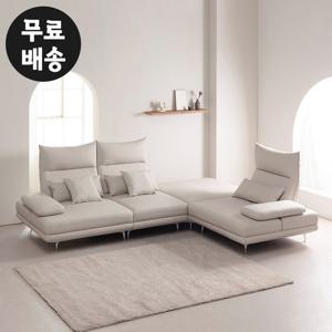 듀나 패브릭 쇼파 스윙 모듈 코너형 소파 5인(오트밀)