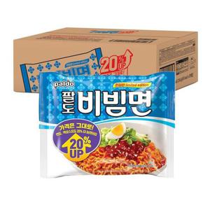 [팔도] 비빔면 156g 20개 (20% 증량)
