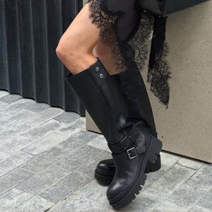 [공식] ASH(아쉬) NEPAL 네팔 롱부츠 (AG4D01730/BL)