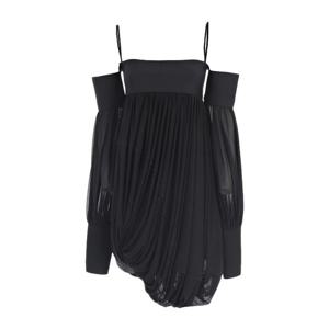 셀린느 오프숄더 스파게티 스트랩 드레이프 탑 20DH6426A 38NO