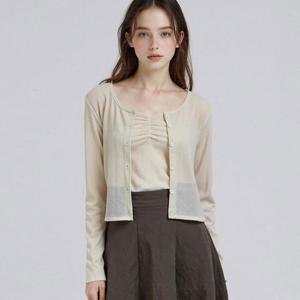 부루앤쥬디 셔링슬리브리스가디건세트 BBRIST114D