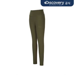 여성 우븐 하이브리드 기모 레깅스 (D/OLIVE)  DWLG92056-OLD