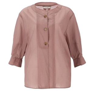 [아이잗바바] 라운드넥 루즈핏 블라우스 (BR5E0BL511)