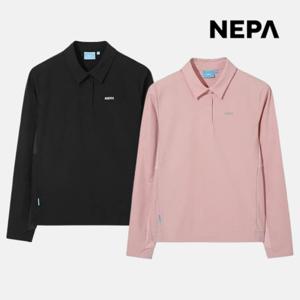 네파 여성 우븐 긴팔 폴로티 폴라텍 여행 등산 티셔츠 7L65222