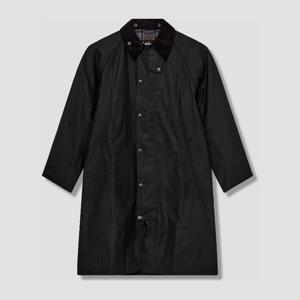 바버 모디파이드 엑스무어 왁스 코튼 오버사이즈 코트 MWX2344